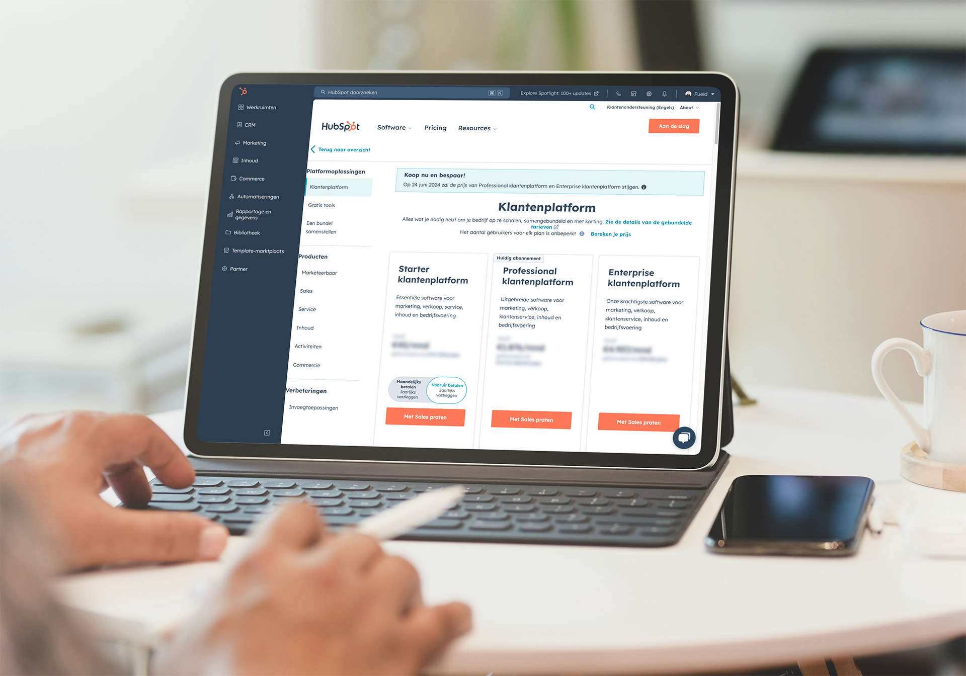 Wat kost hubspot