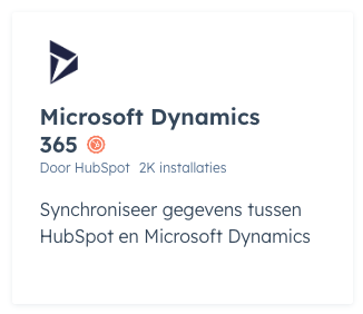 HubSpot microsoft dynamics