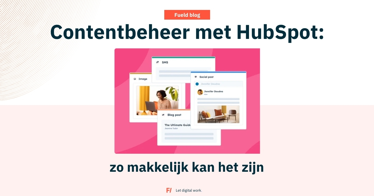 contentbeheer met HubSpot